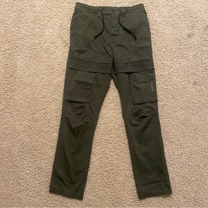 H&M Green Cargo Pants, Size 32